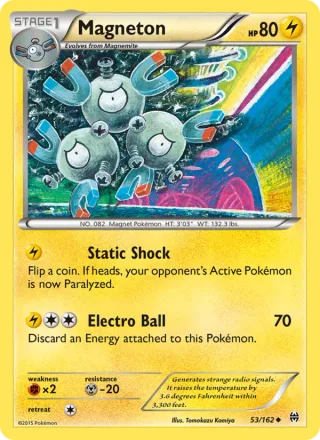 Magneton #53 · BREAKthrough Pokémon card