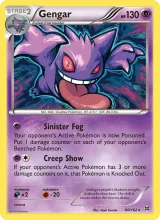 Gengar #60/162 · BREAKthrough Pokémon card