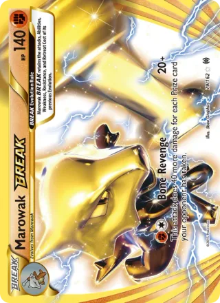 Marowak BREAK #79 · BREAKthrough Pokémon card