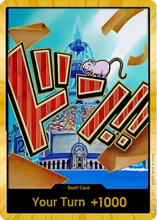 DON!! Card (Iceberg) (Gold) #don-card-iceberg-gold · Premium Booster -The Best- One Piece card