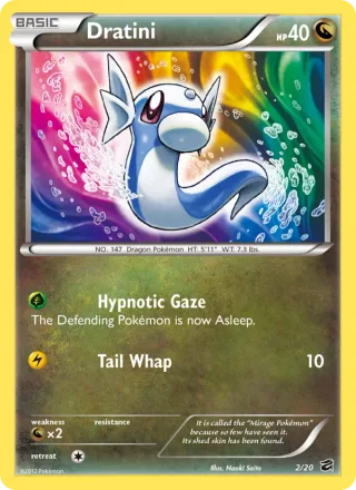 Dratini #2 · Dragon Vault Pokémon card