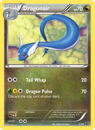 Dragonair #3 · Dragon Vault Pokémon card