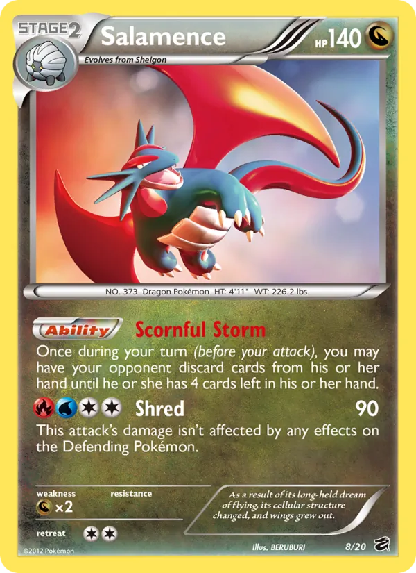 Salamence full card art
