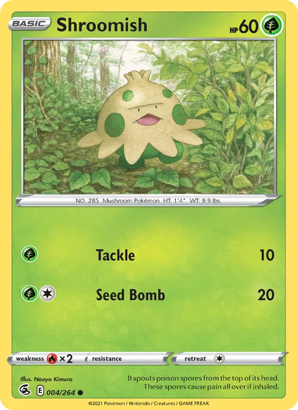 Shroomish full card art