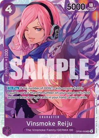 Vinsmoke Reiju #OP06-069 · Wings of the Captain One Piece card