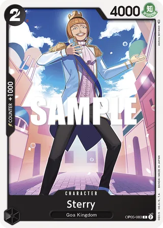 Sterry #OP05-083 · Awakening of the New Era: 1st Anniversary Tournament Cards One Piece card