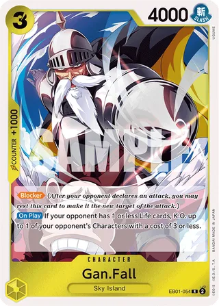 Gan.Fall #EB01-054 · Extra Booster: Memorial Collection One Piece card