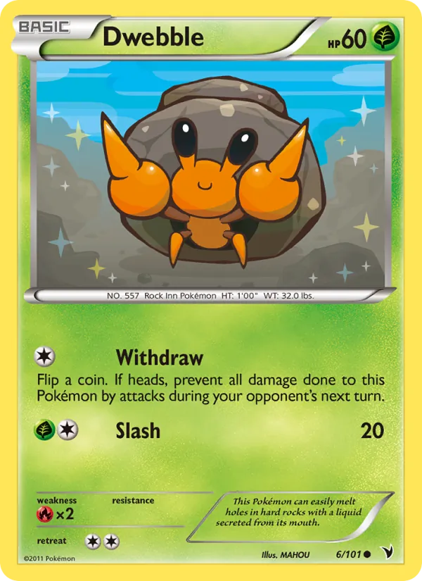 Dwebble full card art