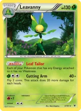 Leavanny · Noble Victories Pokémon card