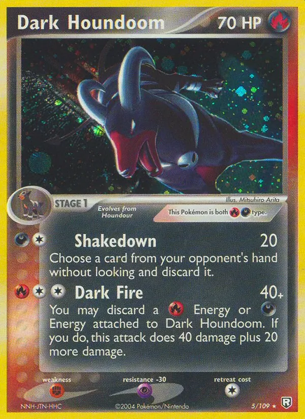 Dark Houndoom full card art