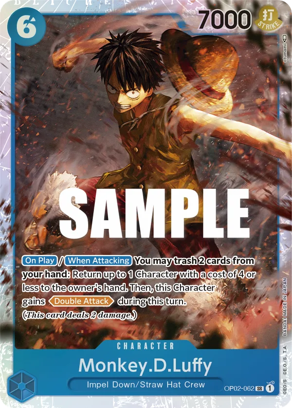 Monkey.D.Luffy full card art