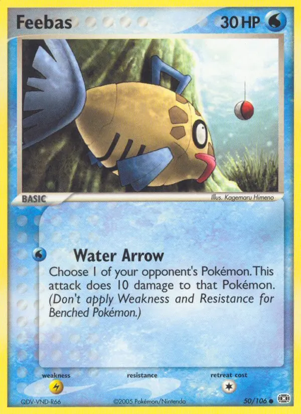 Feebas full card art