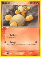 Numel · Emerald Pokémon card