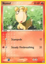 Numel · Emerald Pokémon card