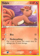Vulpix · Emerald Pokémon card