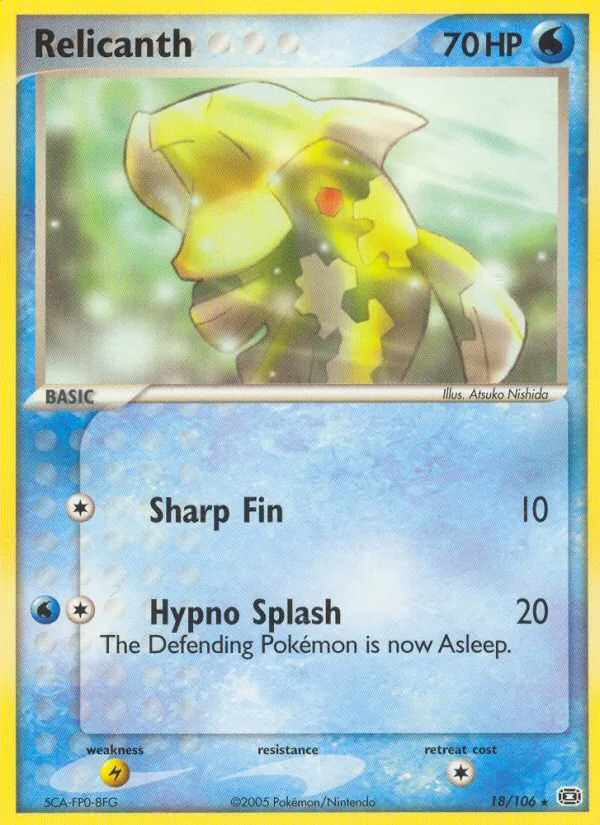 Relicanth full card art