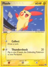 Plusle · Emerald Pokémon card