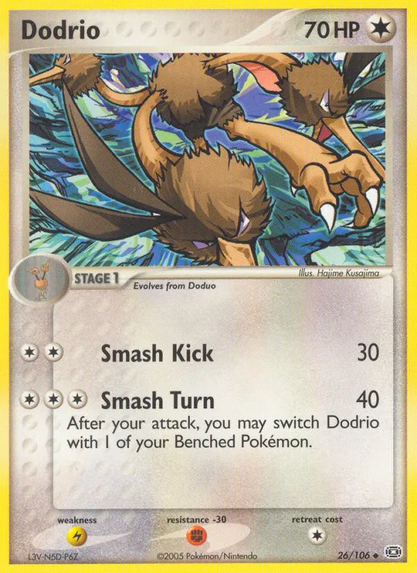 Dodrio full card art
