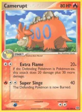 Camerupt · Emerald Pokémon card