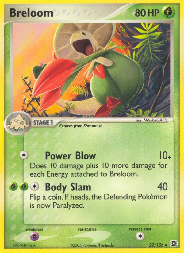 Breloom full card art