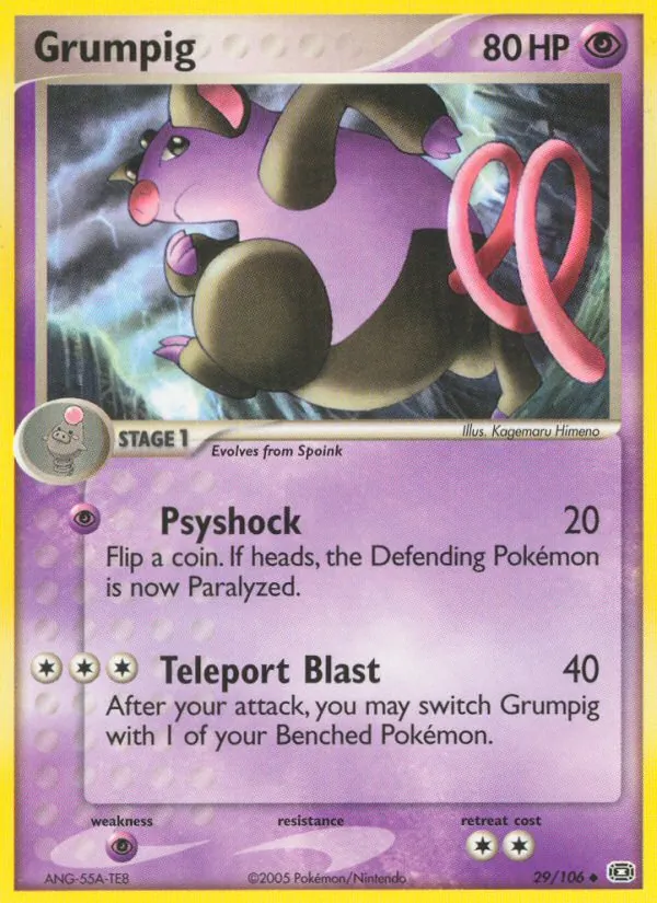 Grumpig full card art
