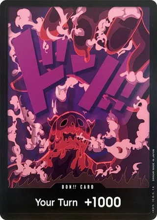 DON!! Card (Magellan) #don-card-magellan · Premium Booster -The Best- One Piece card