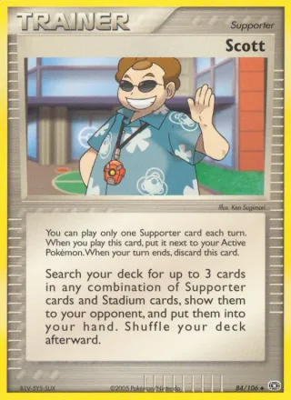 Scott #84 · Emerald Pokémon card