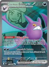 Team Rocket's Crobat ex · Destined Rivals Pokémon card