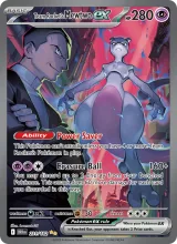 Team Rocket's Mewtwo ex · Destined Rivals Pokémon card