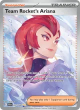 Team Rocket's Ariana · Destined Rivals Pokémon card