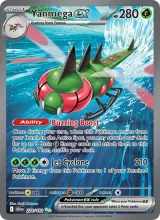 Yanmega ex · Destined Rivals Pokémon card
