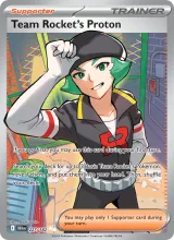 Team Rocket's Proton · Destined Rivals Pokémon card