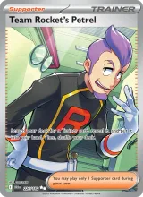 Team Rocket's Petrel · Destined Rivals Pokémon card
