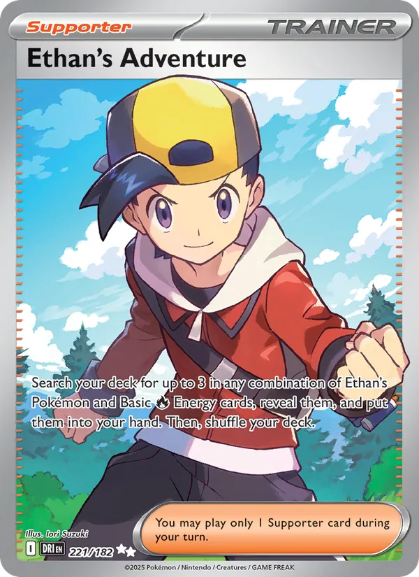 Ethan's Adventure full card art