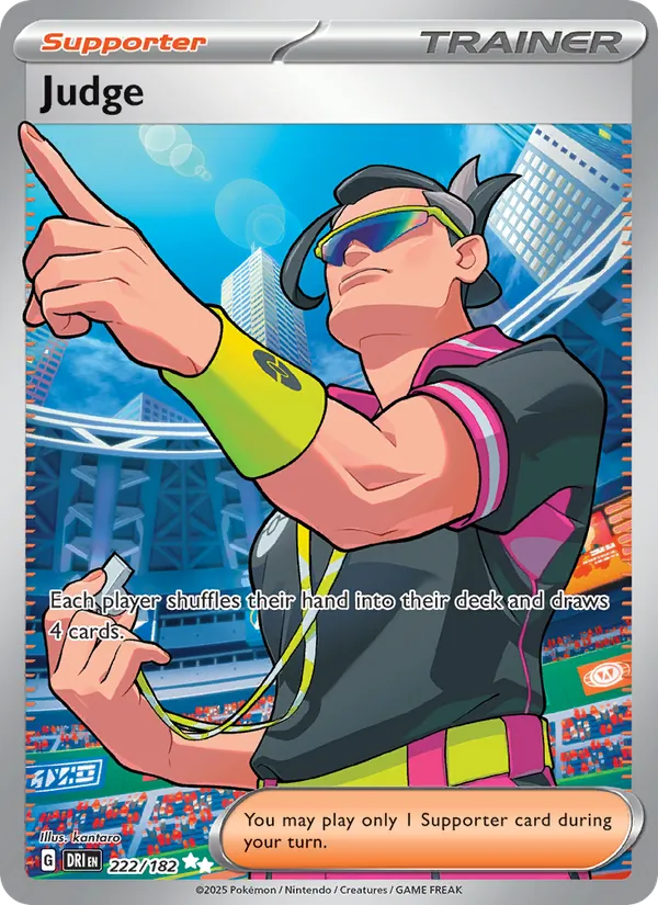 Judge full card art