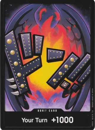 DON!! Card (King) #don-card-king · Premium Booster -The Best- One Piece card