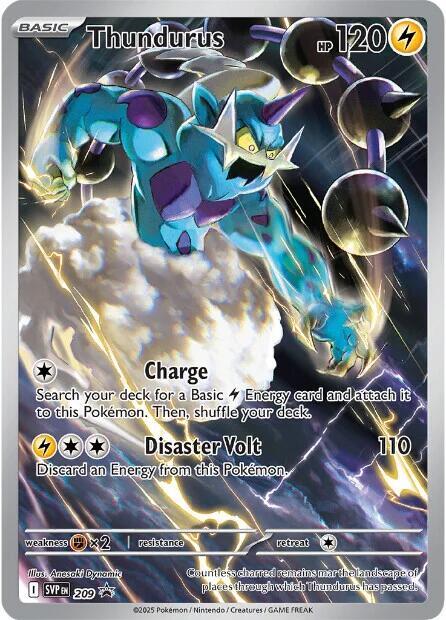 Thundurus full card art