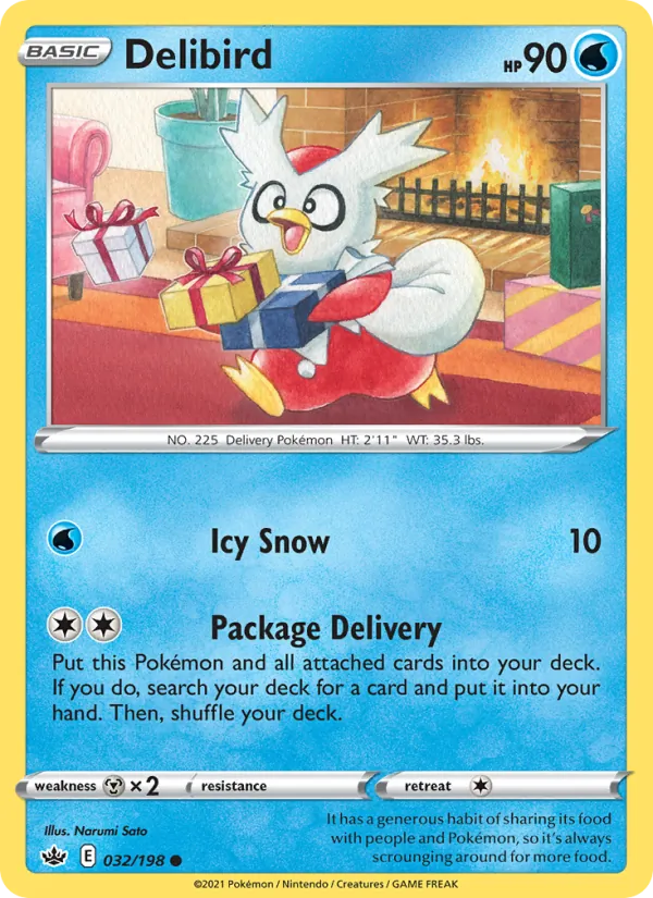 Delibird full card art