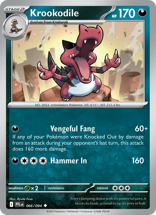Krookodile full card art