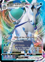 Ice Rider Calyrex VMAX · Chilling Reign Pokémon card