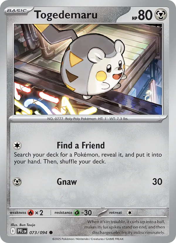 Togedemaru full card art