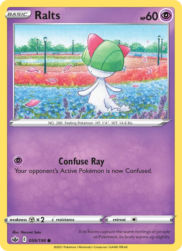 Ralts full card art