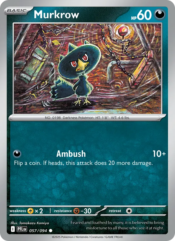 Murkrow full card art