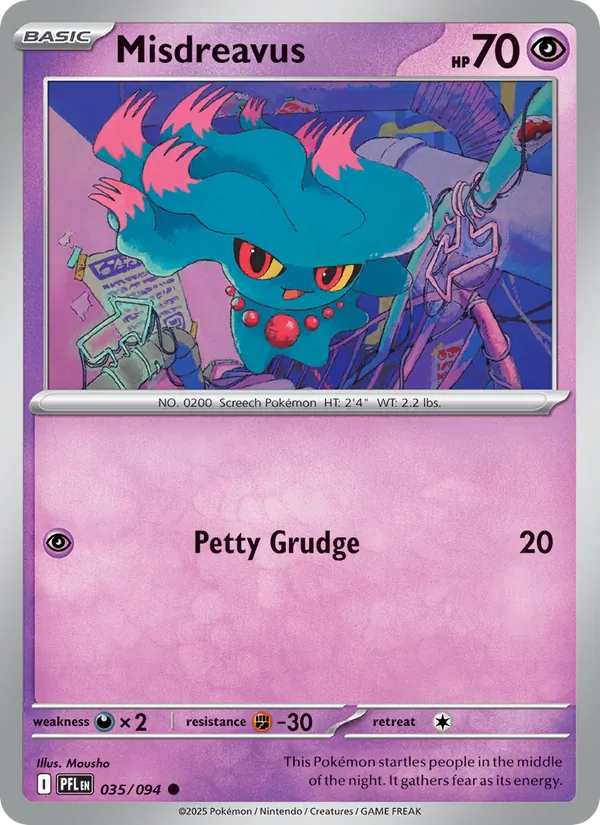 Misdreavus full card art