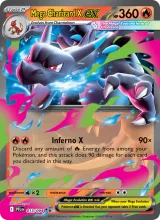 Mega Charizard X ex · Phantasmal Flames Pokémon card