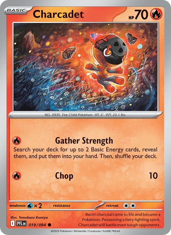 Charcadet full card art