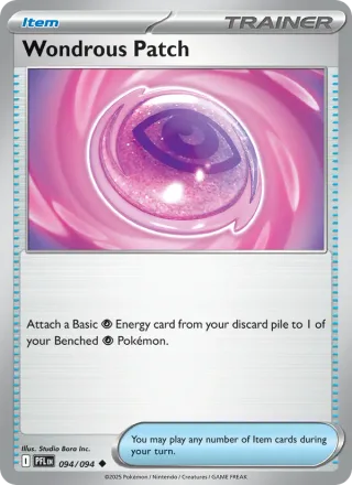 Wondrous Patch #094 · Phantasmal Flames Pokémon card
