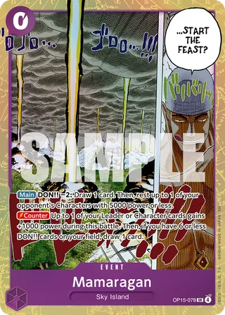 Mamaragan #OP15-078 · Adventure on Kami's Island One Piece card