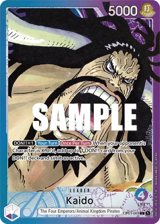 Kaido (Parallel) #OP01-061-parallel · Romance Dawn One Piece card