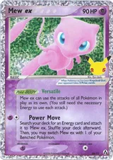Mew ex #CC013 · Celebrations Classic Collection Pokémon card